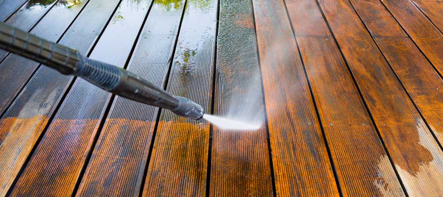 pressure washing